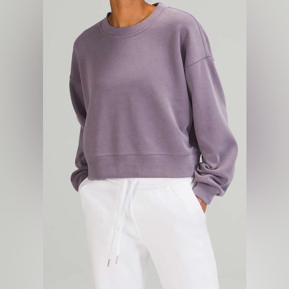 lululemon athletica Tops - lululemon athletica Purple Sweatshirt